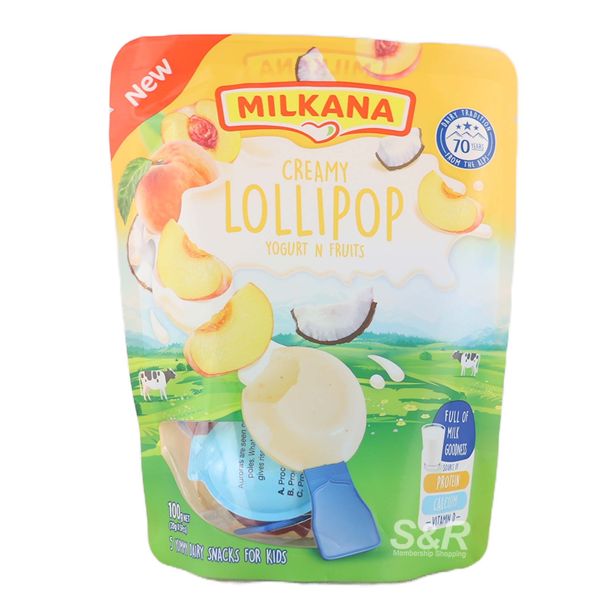 Milkana Creamy Lollipop Yogurt 5pcs Milkana Creamy Lollipop Yogurt 5pcs